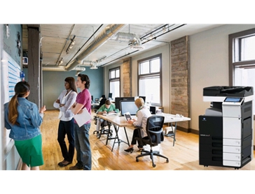 慶祝和承信息給服裝企業(yè)成功安裝柯尼卡美能達C284e彩色復(fù)印機